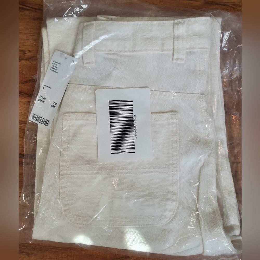 Dickies Cream Women's Carpenter Pants - size 4